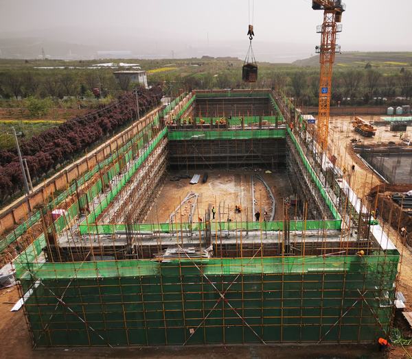 中央儲備糧銅川直屬庫有限公司梅坪分公司倉儲項目散裝平房倉工程順利通過主體驗收