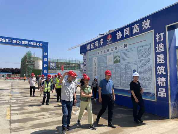 中央儲備糧集團(tuán)公司督導(dǎo)組蒞臨銅川直屬庫梅坪倉儲項(xiàng)目 施工現(xiàn)場檢查指導(dǎo)工作