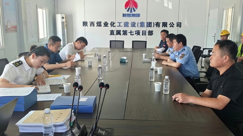 榆林市發(fā)改委黨組成員、副主任王雷濤一行蒞臨中共榆林市委黨校新校區(qū)建設(shè)項(xiàng)目檢查指導(dǎo)工作