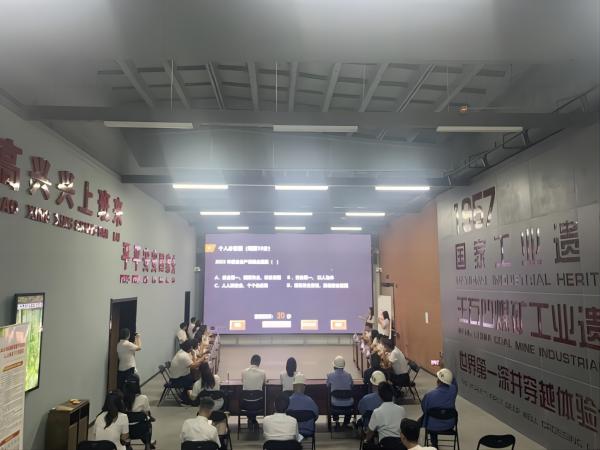 陜煤建設(shè)綠宇公司：競(jìng)賽爭(zhēng)高低，安全入人心