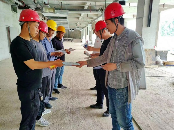 陜煤建設(shè)渭南分公司第一項(xiàng)目部多點(diǎn)發(fā)力筑牢安全根基