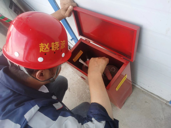 陜煤建設(shè)機(jī)電安裝公司：筑牢燃?xì)獍踩谰€，擰緊消防“安全閥”