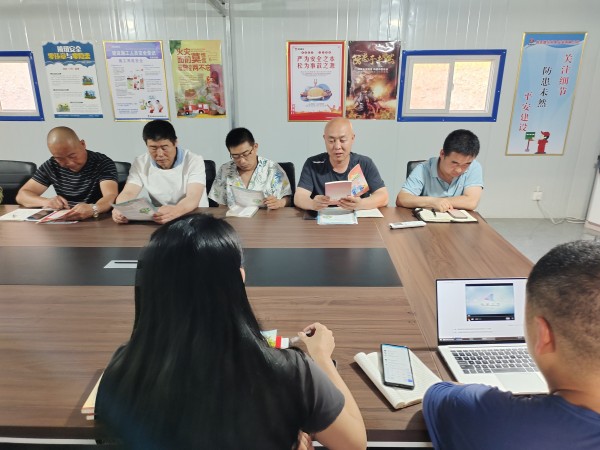 陜煤建設機電安裝公司涌鑫項目部：生態(tài)環(huán)保，行動起來！