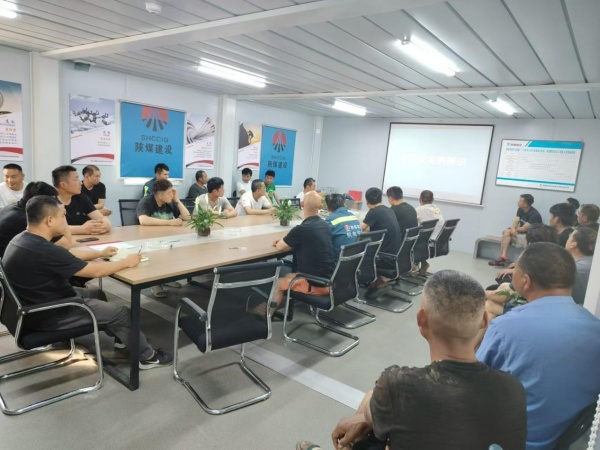 陜煤建設(shè)機電安裝公司：直面高溫挑戰(zhàn)，確保工程安全高效