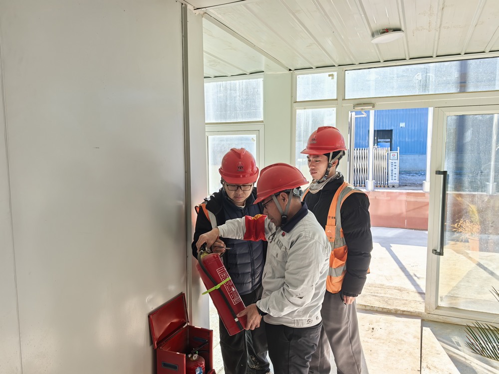 陜煤建設(shè)天工公司新疆第一項目部：開展安全“花樣”活動，推動“百安行動”行穩(wěn)致遠(yuǎn)